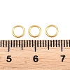 Brass Closed Jump Rings KK-D257-01G-04-3