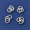 925 Sterling Silver Linking Rings STER-K188-04S-1