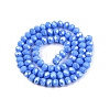 Electroplate Glass Beads Strands EGLA-A044-P6mm-A17-3