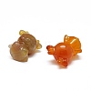 Natural Cherry Blossom Agate Sculpture Display Decorations G-F719-49-4