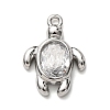 Brass with Cubic Zirconia Pendants KK-C119-11P-1