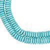2 Strands Synthetic Turquoise Beads Strands G-AR0005-31-1