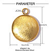 304 Stainless Steel Charms SA-OY001-75G-2