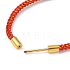 Braided Nylon Cord Bracelet Making MAK-L043-01G-11-2