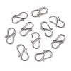 304 Stainless Steel S-Hook Clasps STAS-R083-11-2