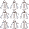 20Pcs Iron Bell Pendant Decoration AJEW-SC0031-29B-7
