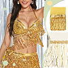 Polyester Fringe Lace Trim DIY-WH0671-008D-5