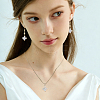 16Pcs 2 Styles Natural Baroque Pearl Pendants PALLOY-HS00047-5
