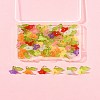 50Pcs Transparent Acrylic Pendants PALLOY-FS00043-06-8