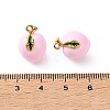 304 Stainless Steel Enamel Pendants SA-L002-20G-01-3