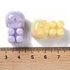 Opaque Acrylic Beads OACR-B019-03-3
