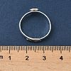 Adjustable Brass Pad Ring Settings KK-K414-10D-S-3