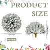 20Pcs Chrysanthemum Flower Ornaments AJEW-CN0003-07E-2