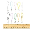 100Pcs Polyester Cord Mobile Straps MOBA-FS0001-02H-5