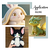 Glass Cat Eye Decorative Eye Piece DIY-WH0671-559B-5