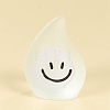 Luminous Resin Small Flame with Smiling Face Display Decoration PW-WG60549-06-1