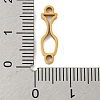 Ion Plating(IP) 304 Stainless Steel Hollow Connector Charms STAS-K270-34G-3