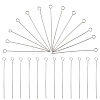 600Pcs 304 Stainless Steel Eye Pins STAS-FS0002-15-1
