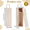 Wooden Red Wine Storage Boxes CON-WH0095-234-2