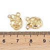Christmas Alloy with Crystal Rhinestone Charms FIND-G102-02G-02-3