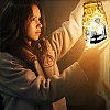 PVC Lamp Film for DIY Colorful Light Hanging Lamp Frosted Glass Jar DIY-WH0408-001-6
