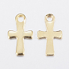 304 Stainless Steel Tiny Cross Charms X-STAS-H436-49-2
