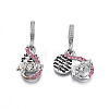 Rack Plating Alloy European Dangle Charms MPDL-N039-207-2