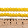 Opaque Glass Beads Strands GLAA-G125-01C-03-4