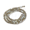 Transparent Glass Beads Strands EGLA-A044-T8mm-MB16-3