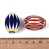 Handmade Millefiori Glass Barrel Beads LA-N002-23-3