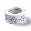 Christmas Themed Flat Round Roll Stickers LS-DIY-B045-04A-2