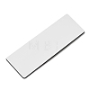 Plastic Blank Name Badge ID Tag with Iron Pins KY-D024-01C-3