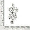 201 Stainless Steel Big Pendants STAS-U003-05P-3