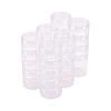 Plastic Bead Storage Containers with Lids and 30PCS Mini Storage Jars X-C020Y-4