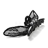 Polyester & Resin & Rhinestone Claw Hair Clips MRMJ-P021-04A-2
