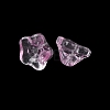 Baking Paint Transparent Glass Beads GLAA-T025-81C-06-2