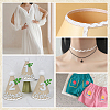 25M Polyester Wavy Fringe Trim Ribbon OCOR-ME0001-90A-5