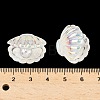 UV Plating Ocean Theme Transparent Resin Cabochons CRES-D306-01B-4