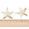 Ocean 304 Stainless Steel Enamel Pendants STAS-T076-08B-02G-3