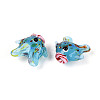 Handmade Lampwork Beads Strands LAMP-N036-22B-3