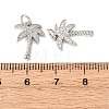 Brass Micro Pave Cubic Zirconia Pendants LS-ZIRC-K070-38P-3