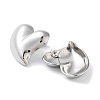 Heart 304 Stainless Steel Stud Earrings for Women EJEW-L272-033P-03-2