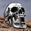 Skull 304 Stainless Steel Finger Rings for Men FS-WGF2445-01-3