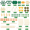 DIY Wooden Dangle Earring Making Kits DIY-SC0016-77-2