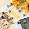 16Pcs Tibetan Style Zinc Alloy Pendant Bails FIND-CA0011-75C-5