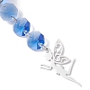 Glass Round & Octagonal Beads Hanging Suncatchers HJEW-JM04617-01-4