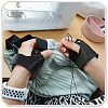 2Pcs 2 Styles Cowhide Adjustable Sewing Palm Rest DIY-NB0016-52-5