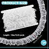 10M Polka Dot Polyester Gauze Wrinkle Ribbon OCOR-PH0007-99A-2