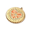 304 Stainless Steel Rhinestone Pendants STAS-P453-16G-03-2