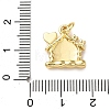 Brass Micro Pave Cubic Zirconia Pendants LS-KK-I383-05G-05-3